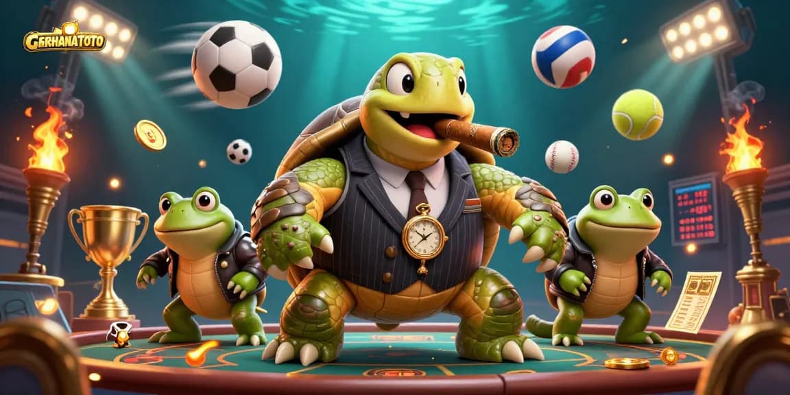 Menangkan peluang di GERHANATOTO dengan jackpot perlengkapan kasino yang megah dan animasi cerah.