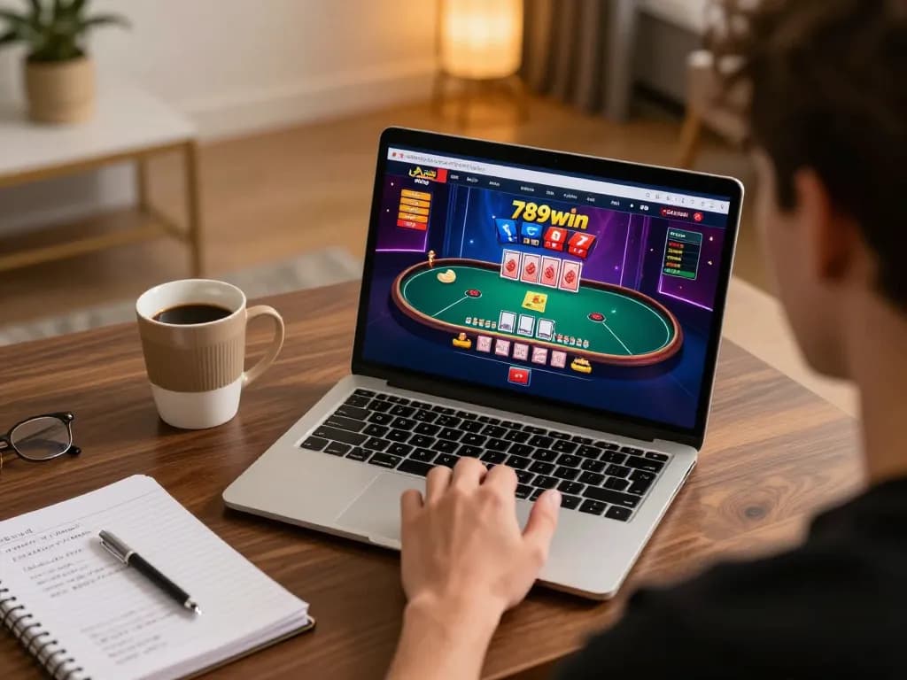Engaging online casino gaming with 789win interface focusing on strategy and responsible gameplay.