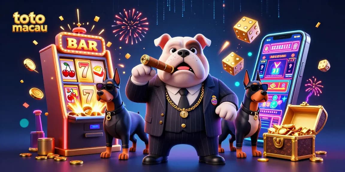 Experience exciting gameplay by engaging with Toto Macau's vibrant slot machine.