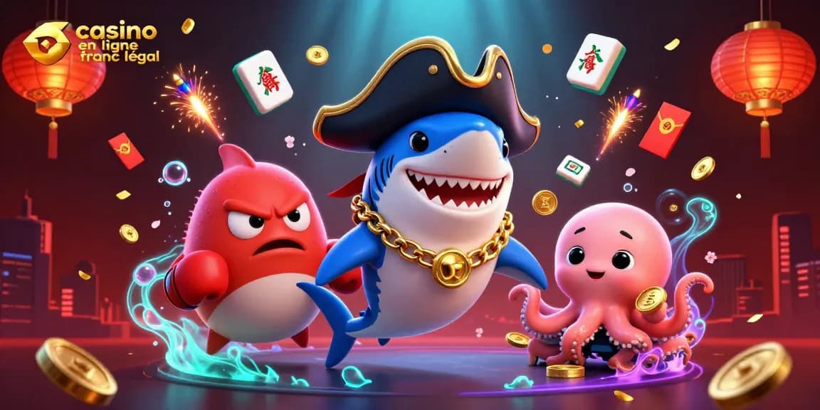 Win big at casino en ligne france légal with an exciting 3D illustration of characters and games!