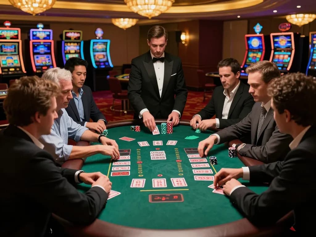 Engage in thrilling gameplay with Mega888 apk original download at a dynamic blackjack table