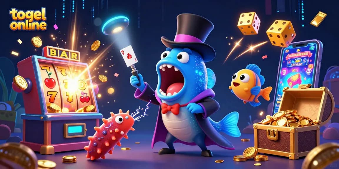 Engage with exciting togel online experiences in this energized deep-sea gambling scene packed with fun!