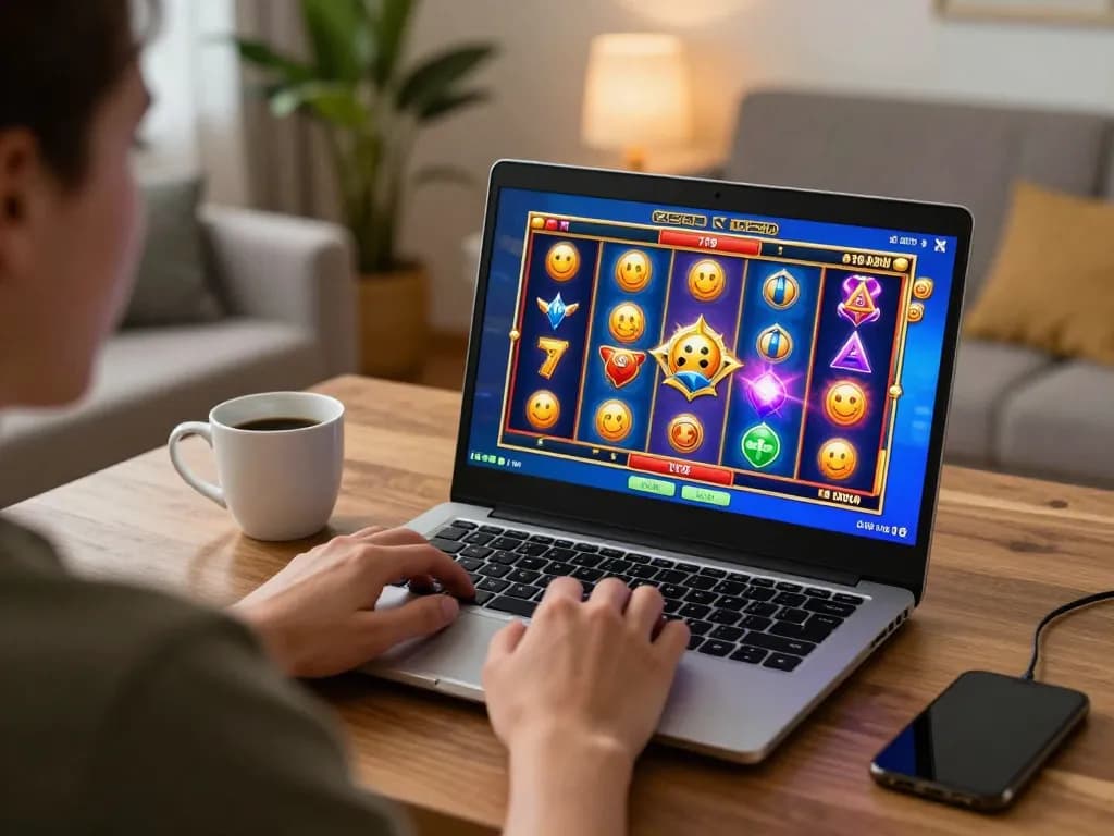 Player exploring gaming strategies with imcatherinemcgrath while enjoying an online slot game.