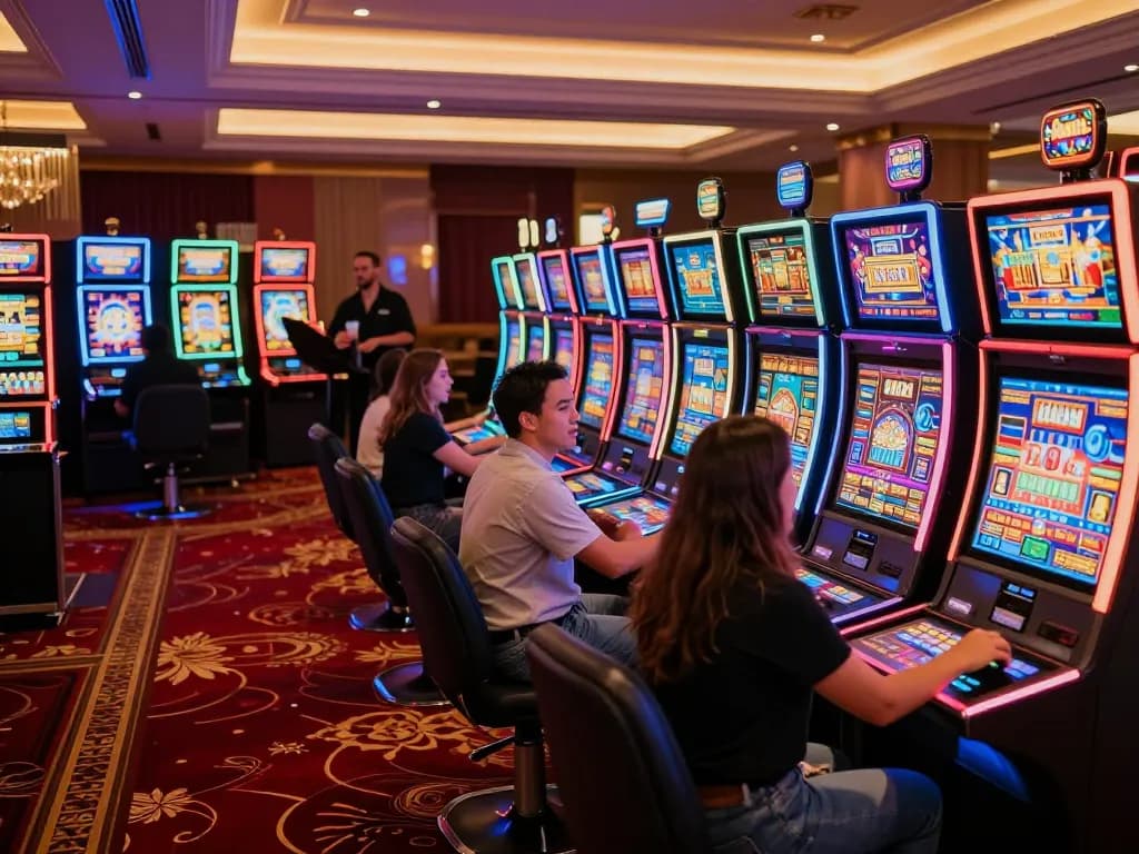 Experience excitement at LC88 as players enjoy vibrant slot machines and lively gaming.
