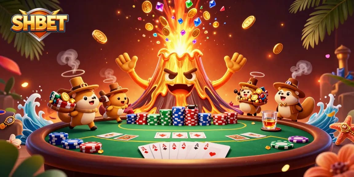 Experience thrilling wins with SHBET's vibrant casino atmosphere filled with exciting elements.