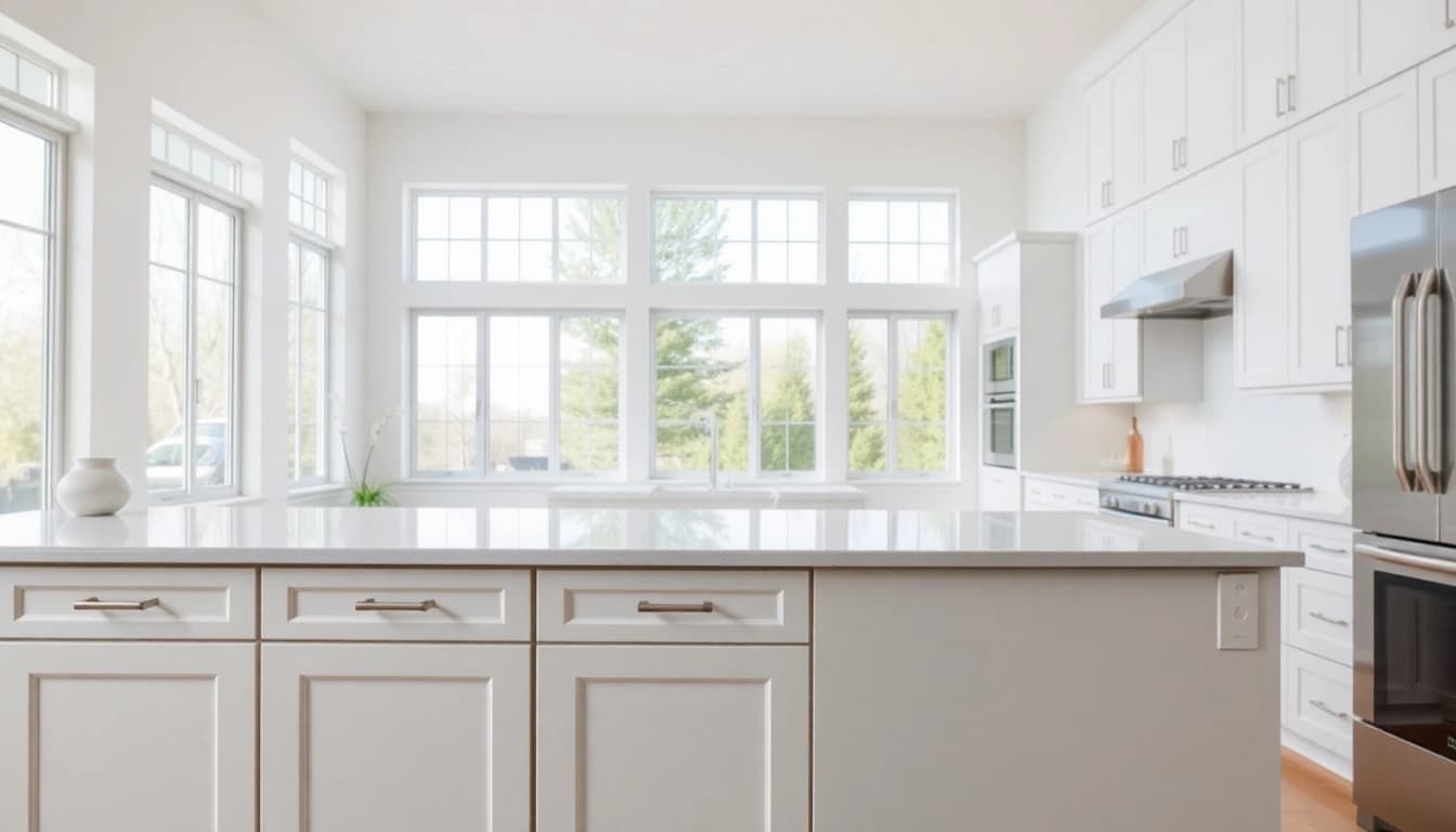 Cabinet refacing service in Saint Petersburg FL featuring beautifully updated kitchen cabinets.