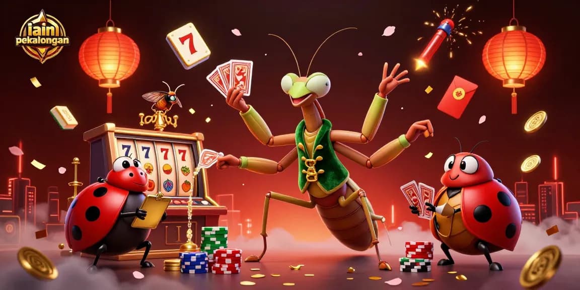 Engage with iain pekalongan's exciting casino scene featuring vibrant characters and rich elements.