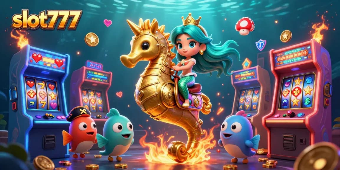 Engage with slot777 and win big in this colorful underwater casino adventure!