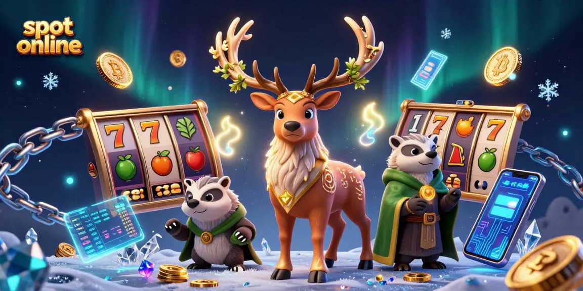 Engaging slot online scene showing vibrant characters and exciting game elements in a dynamic casino setting.