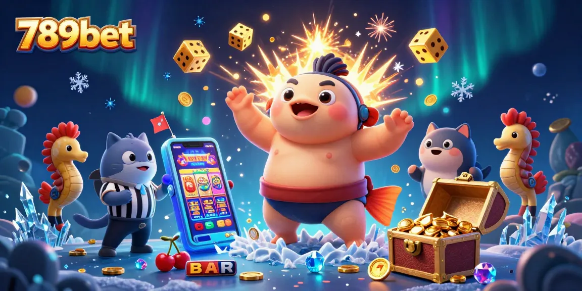 Experience thrilling gameplay at 789bet with a vibrant underwater jackpot scene featuring dynamic casino elements.