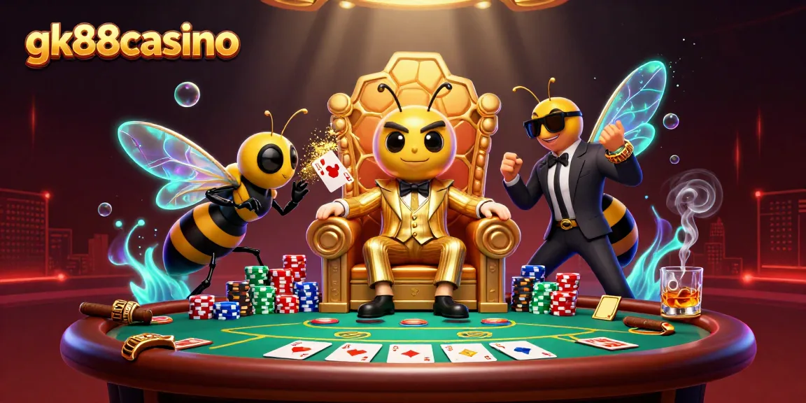Experience thrilling gameplay at gk88casino with vibrant characters in an engaging casino setting.