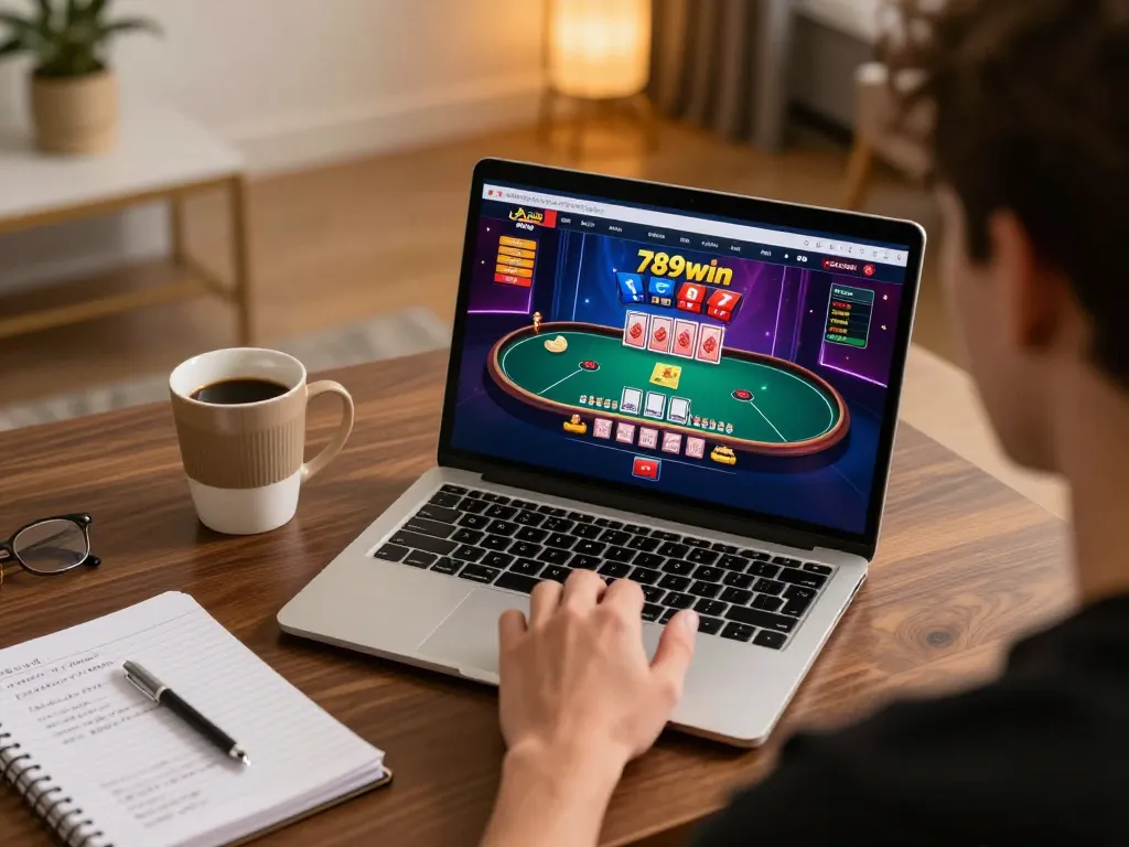 Engaging online casino gaming with 789win interface focusing on strategy and responsible gameplay.