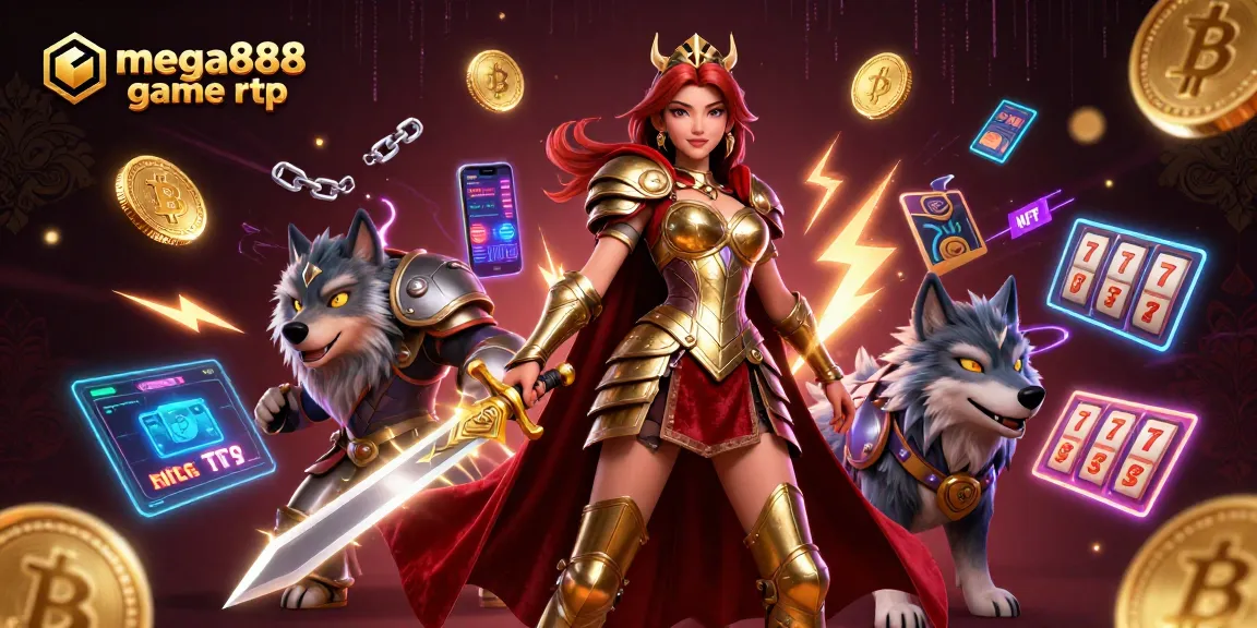 Engage with the thrilling mega888 game rtp experience featuring a warrior queen with captivating graphics.