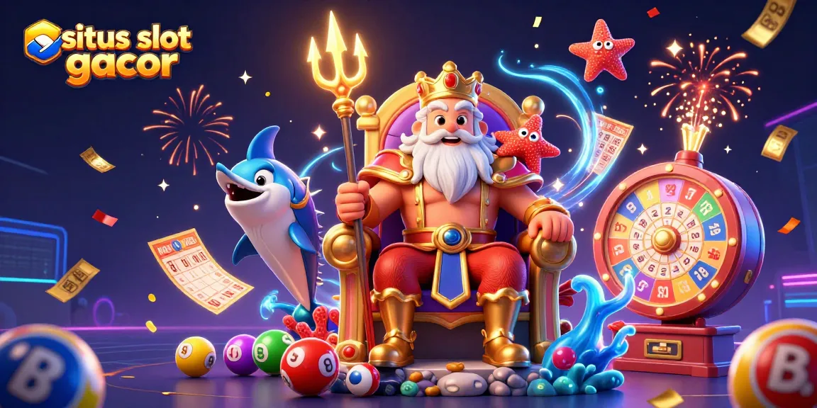Situs slot gacor highlights exciting lottery elements with Neptune and dynamic casino visuals