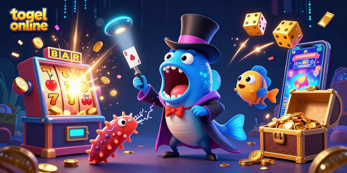 Engage with exciting togel online experiences in this energized deep-sea gambling scene packed with fun!