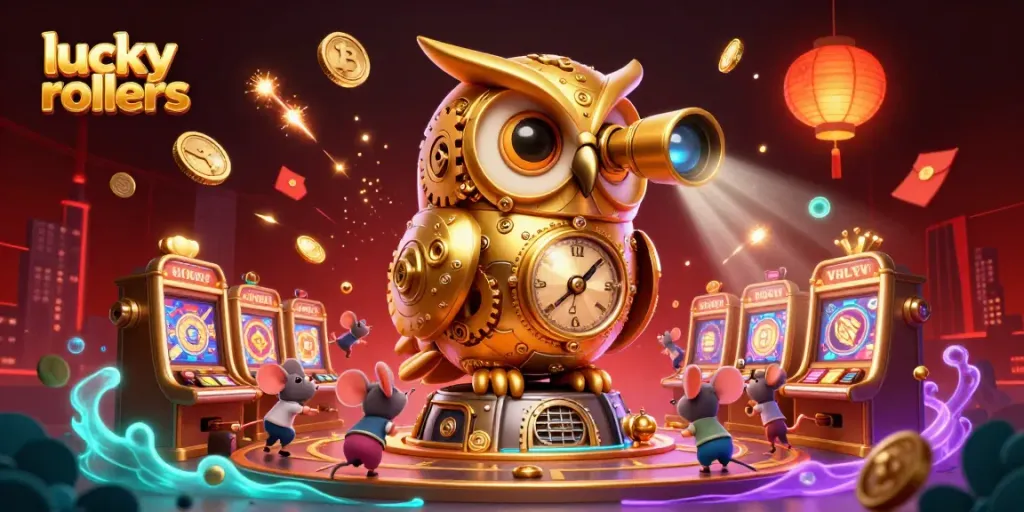 Enjoy thrilling wins at Lucky Rollers, the crypto casino filled with excitement and energy.