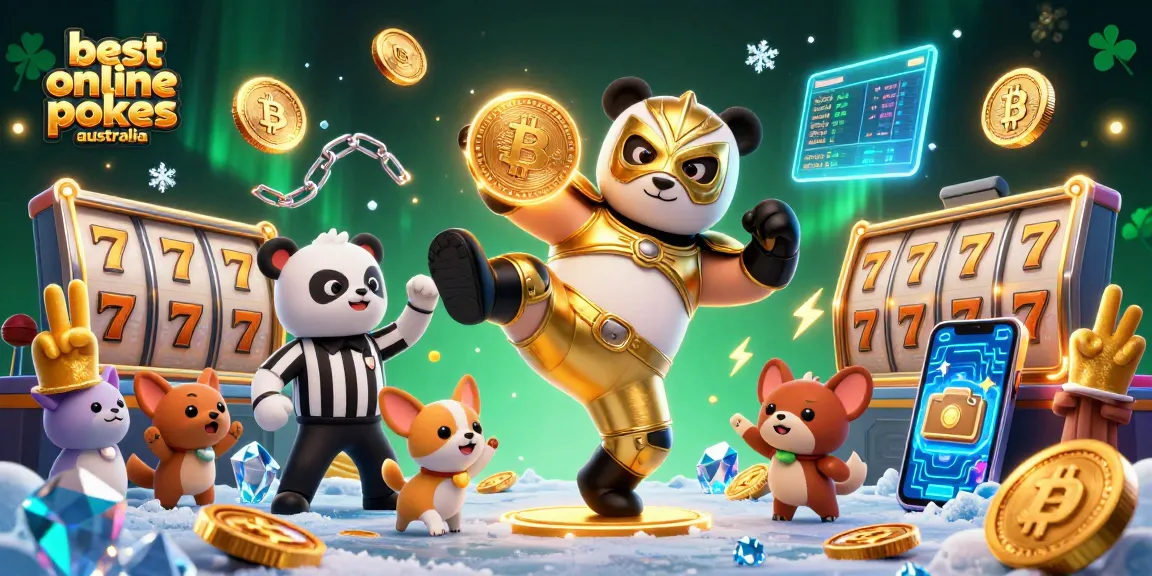 Experience the excitement with the best online pokies Australia featuring fun characters and vibrant casino elements.