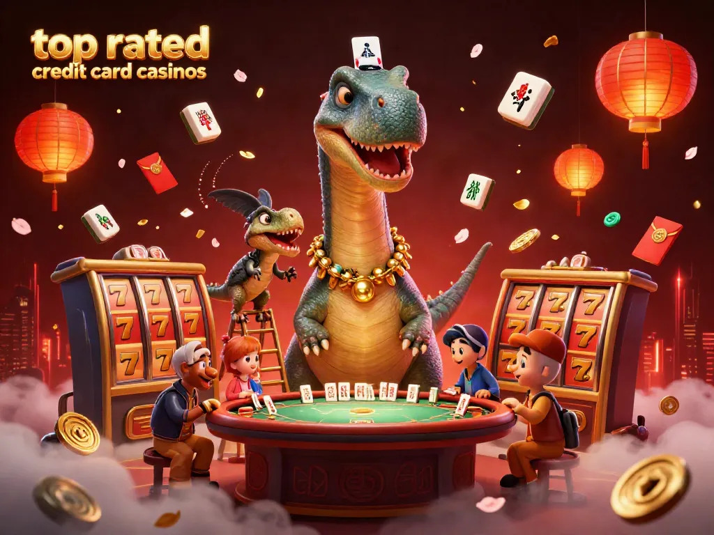 Experience thrilling gameplay at top rated credit card casinos with fun character-filled 3D art.