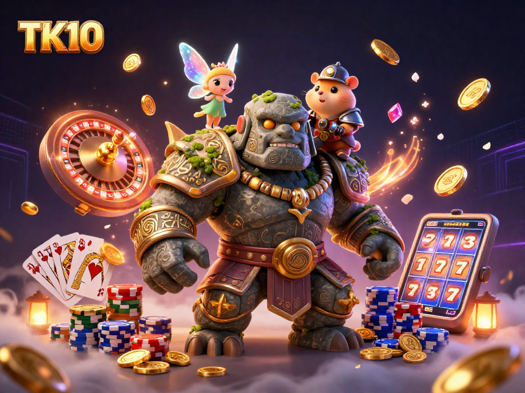 Engage with thrilling gameplay on TK10, exploring vibrant characters and rich gambling features.