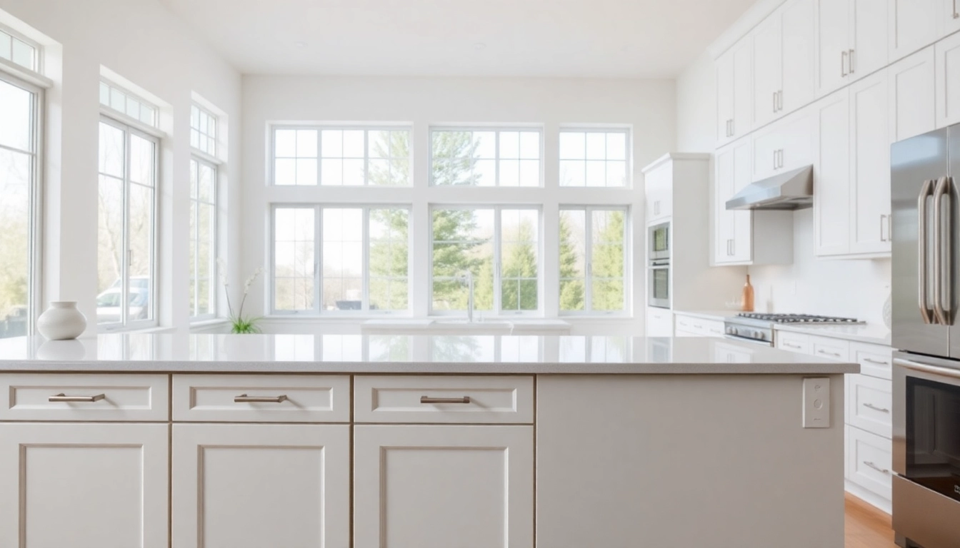 Cabinet refacing service in Saint Petersburg FL featuring beautifully updated kitchen cabinets.