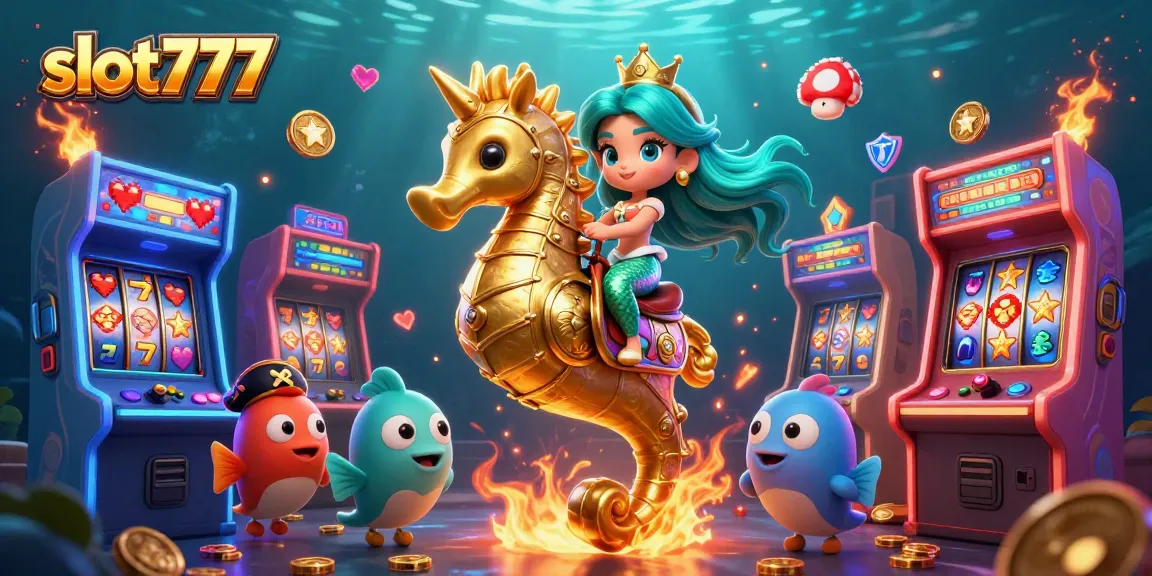 Engage with slot777 and win big in this colorful underwater casino adventure!