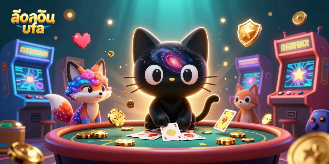 Engage with ล็อคอิน ufa at a cosmic casino featuring unique characters and colorful gaming elements.