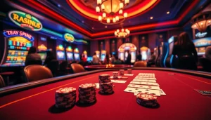 Experience high-stakes action at 789club's vibrant casino with poker tables and exhilarating slots.