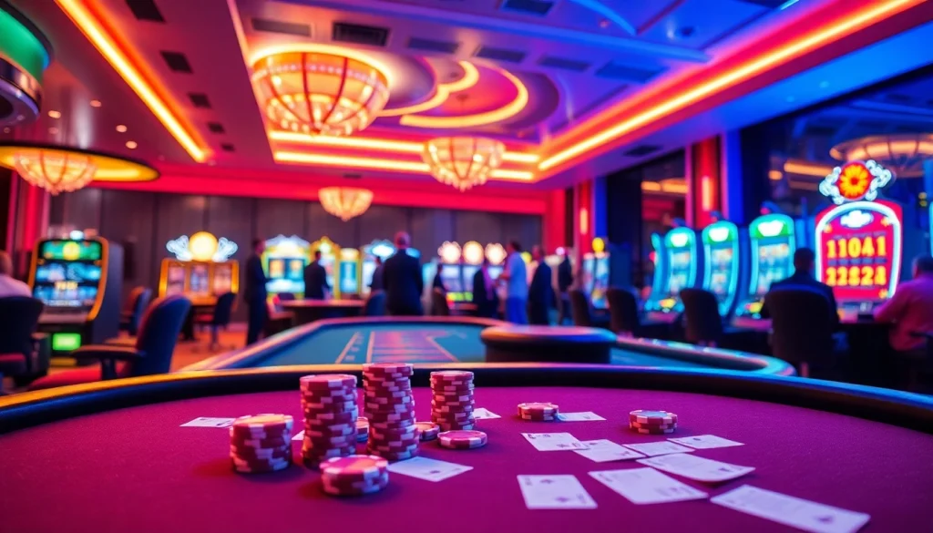 Experience the thrill of game bài xn88 with engaging casino visuals and interactive gaming elements.