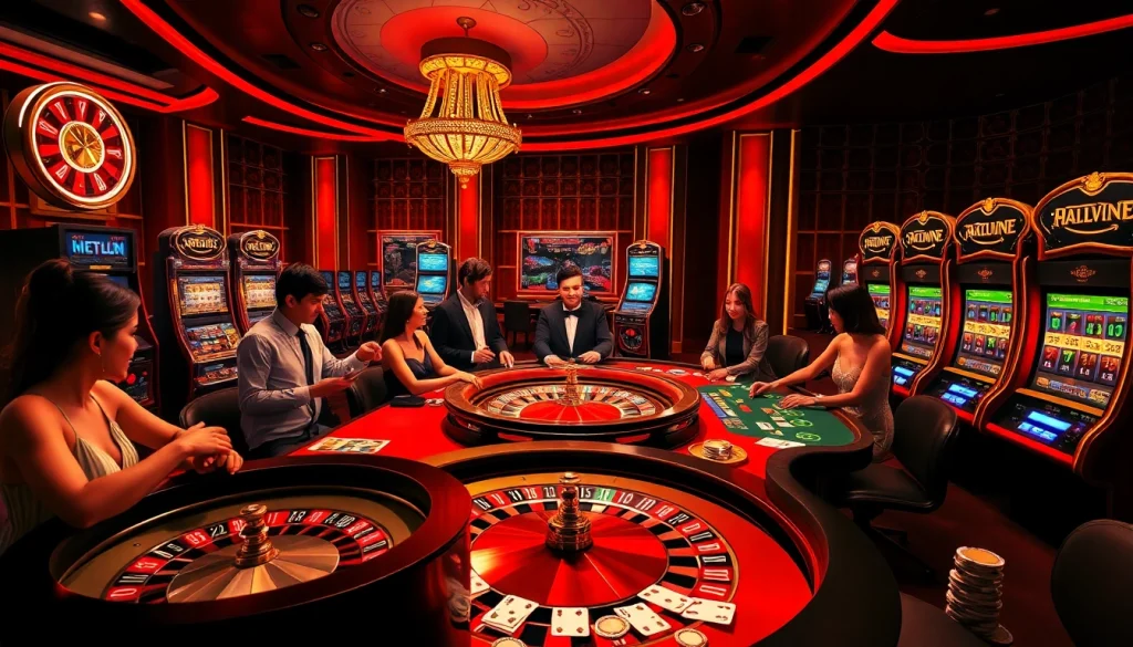 Experience thrilling gaming action at HITCLUB with vibrant cards and chips on a casino table.