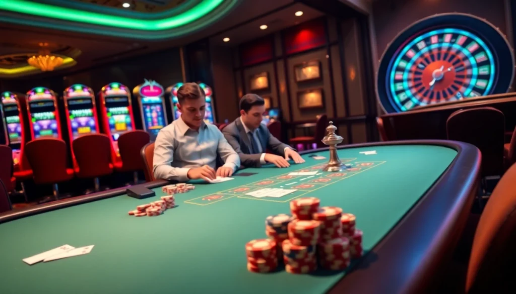 Experience high-stakes gaming at https://ok365t.fit/ with vibrant casino tables and thrilling action.