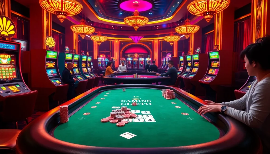 Experience the luxury of winning at s8cz.com with vibrant casino gaming visuals and exciting poker action.