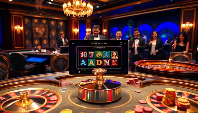 Experience the excitement of Gates of Gatot Kaca Super Scatter in this vibrant online casino visual.