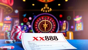 Experience top-tier online betting strategies with xx88 in a luxurious casino environment.