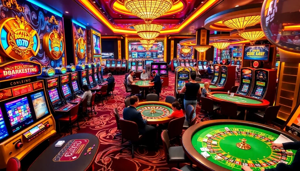 Experience thrilling casino action at 99OK with exciting slot machines and poker tables.