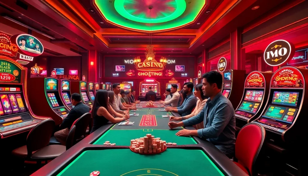 Experience thrilling online gaming at https://33win.global/ with diverse players enjoying live casino games.