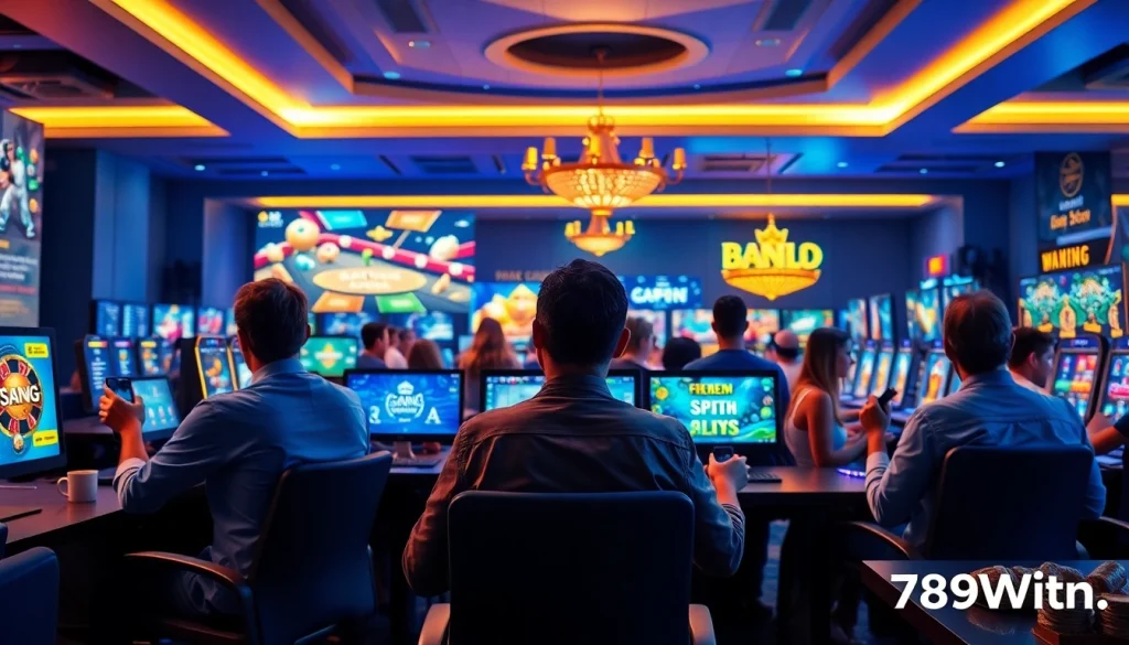 Experience the excitement of online gaming at https://789winn.clothing/ with players engaged in sports betting and casino games.