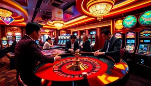 Engaging gamblers at UK88 experience the excitement of betting games.