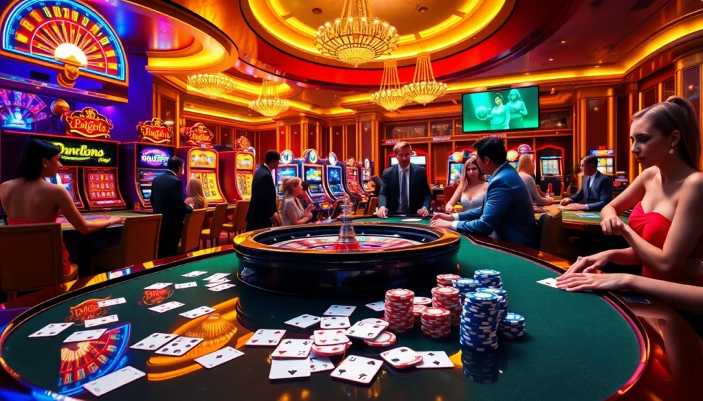 Experience the thrill of online gambling at https://gg88.biz/ with vibrant casino visuals.