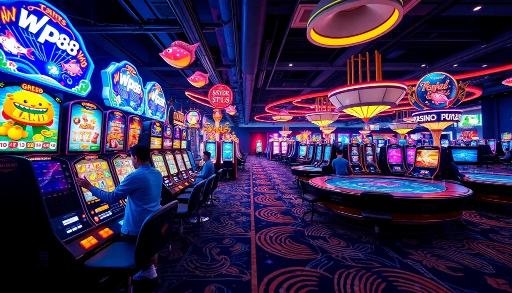 WW88 online gaming platform showcasing vibrant gameplay and stylish graphics