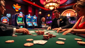 Experience the excitement of high-stakes poker at https://f1686s.com/ with vibrant casino elements.
