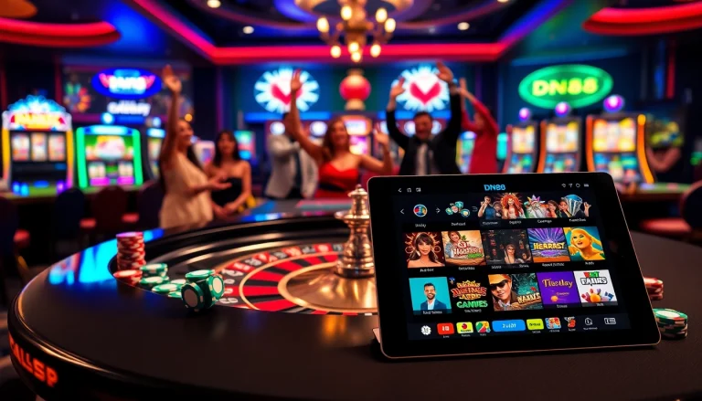Experience the excitement of DN88 casino with vibrant gaming activities and thrilling betting options.