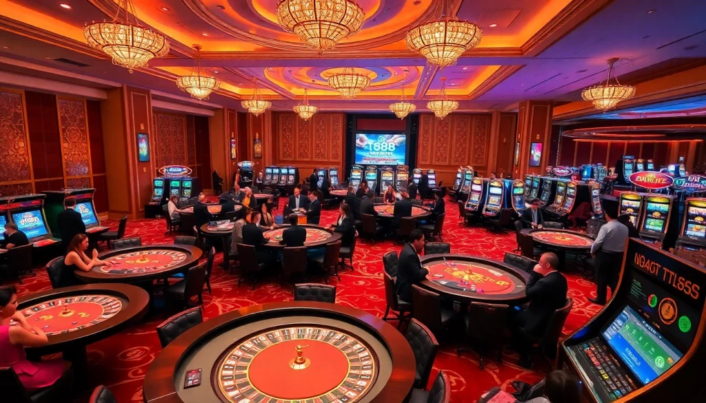 Experience the excitement at tg88 casino with vibrant gaming tables and thrilling promotions.