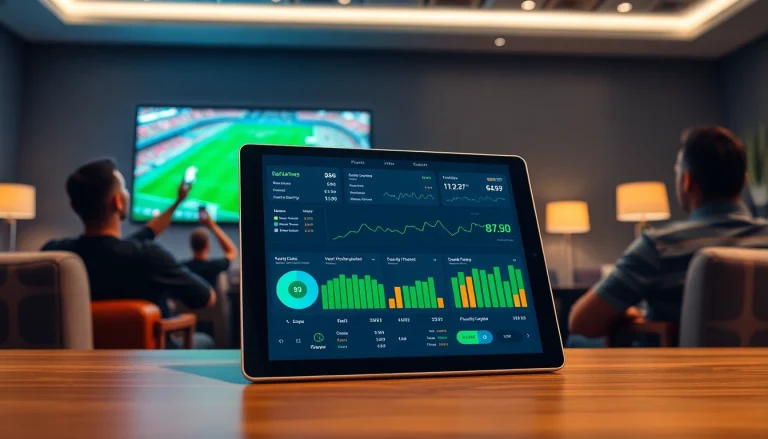 Dynamic sports betting interface showcasing real-time odds at https://keonhacai.gold/ in an exciting lounge environment.